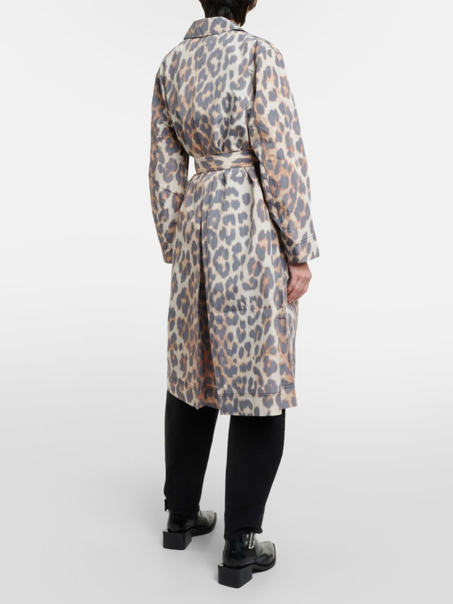 Animal Print Coat