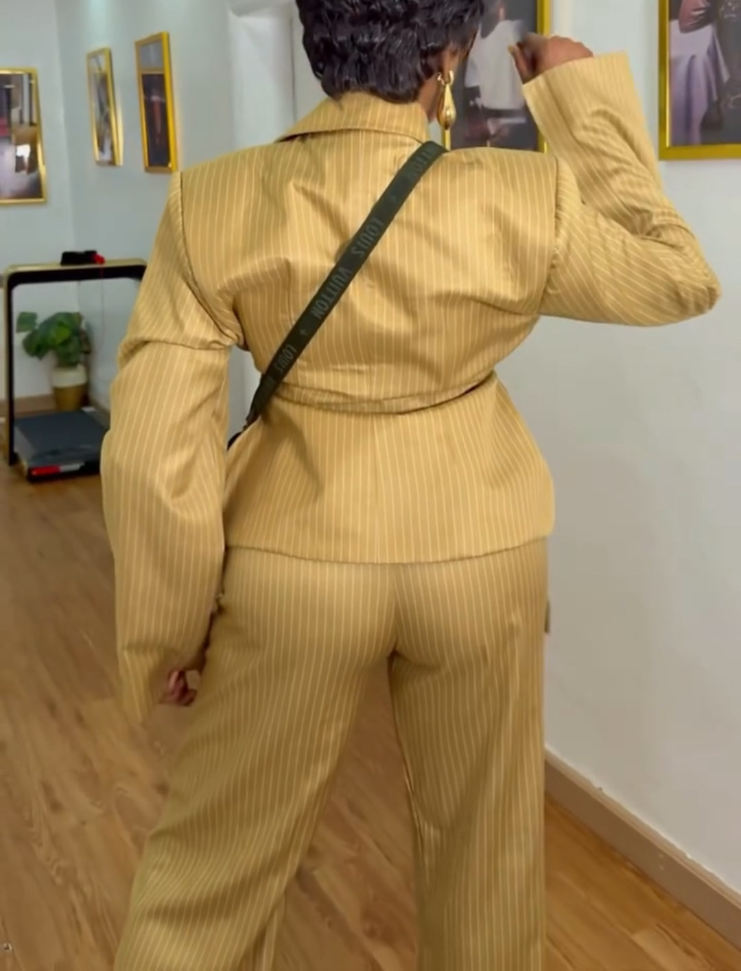 Gold suit