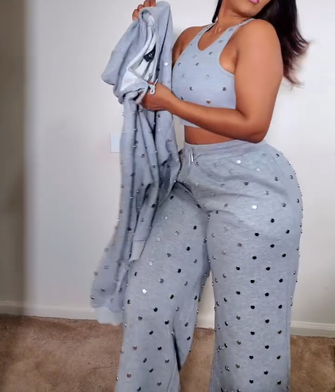 Rivet sports three-piece suit