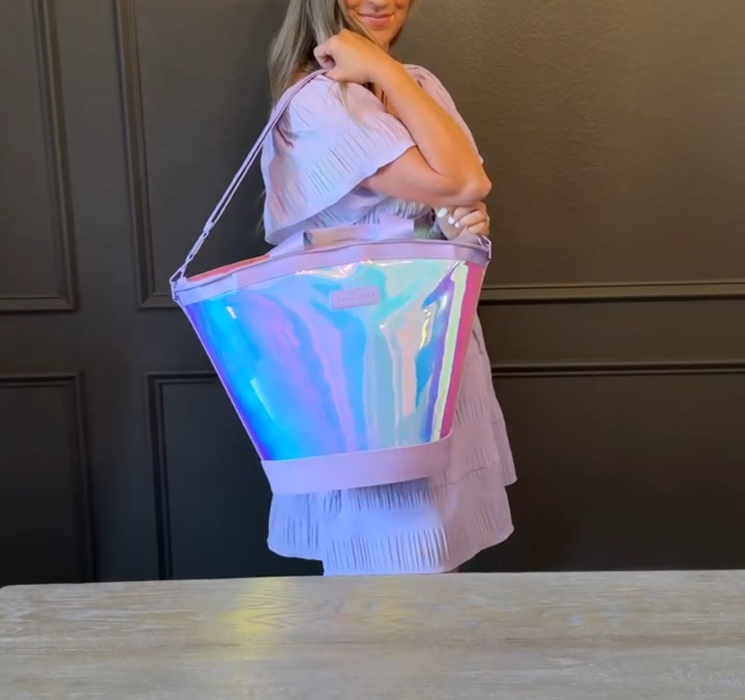 Iridescent Travel Toiletry Bag