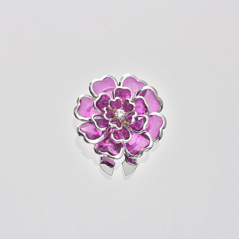 Camellia Fashion Shirt Cuffs