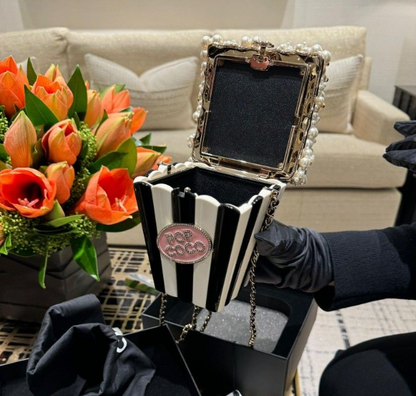 Popcorn Minaudiere Bag