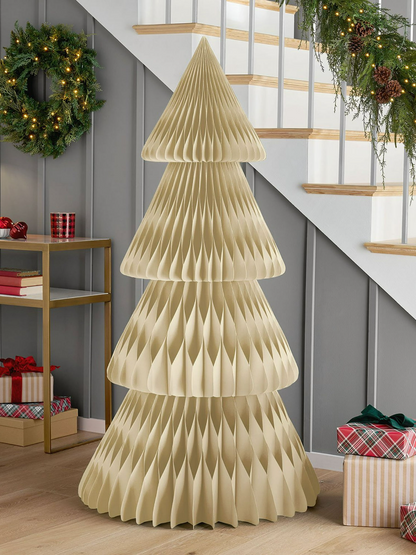 Foldable Honeycomb Christmas Tree