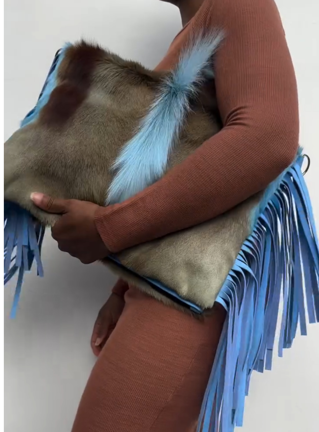 Stylish Tassel Handbag