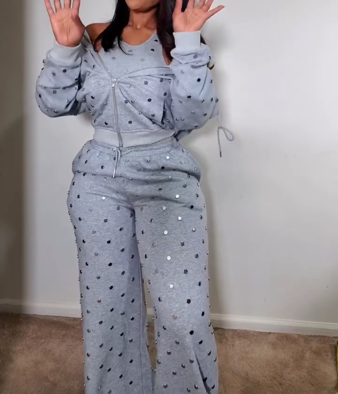 Rivet sports three-piece suit