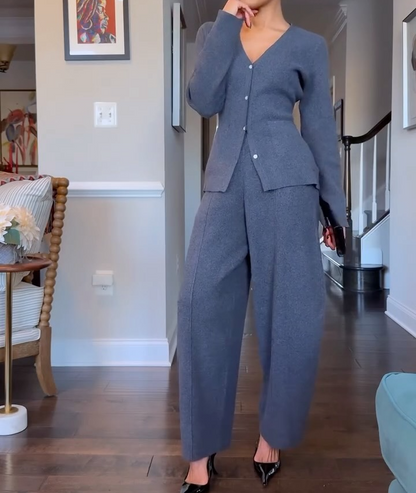 Knitted suit