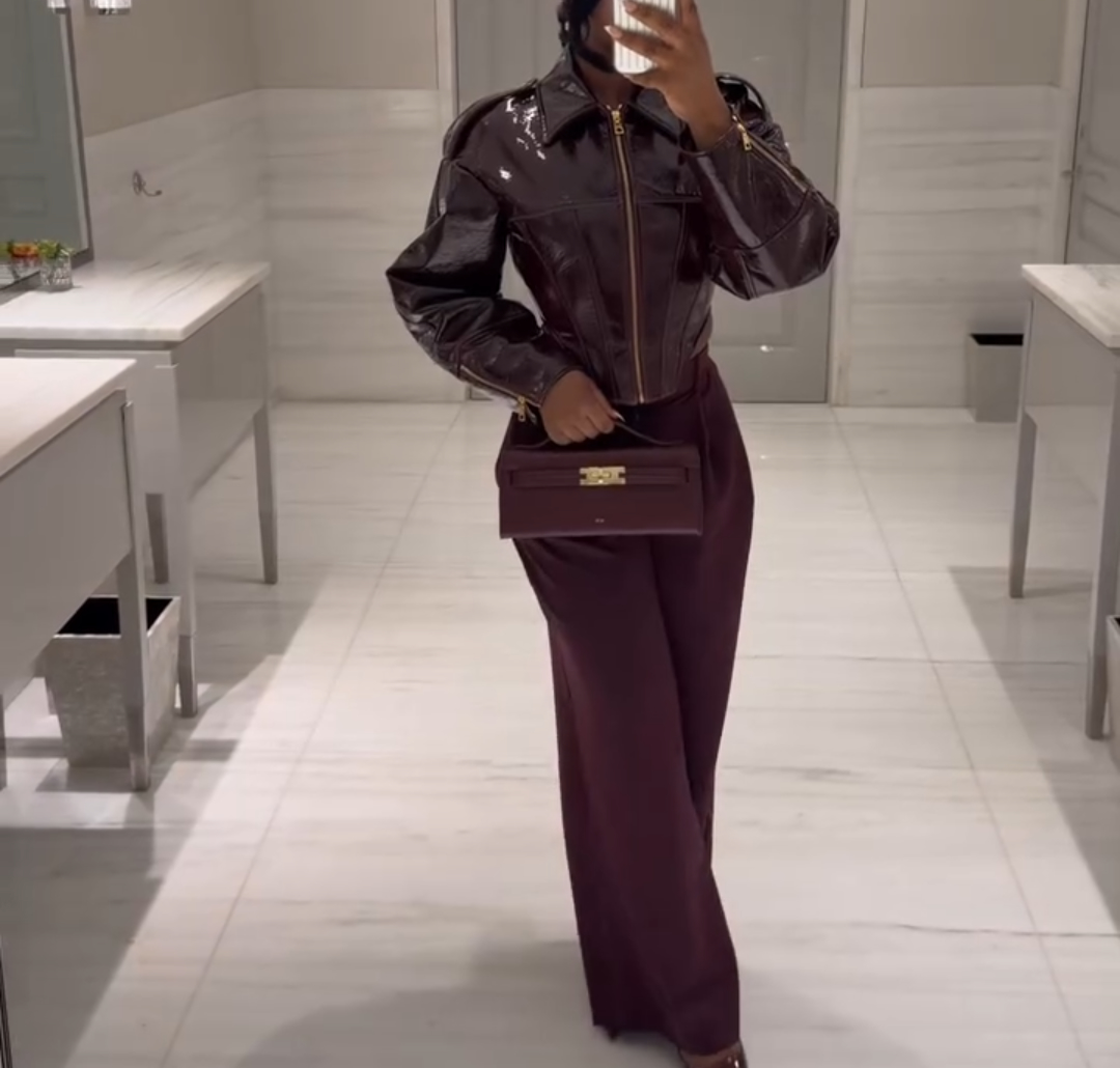Short deep V jacket