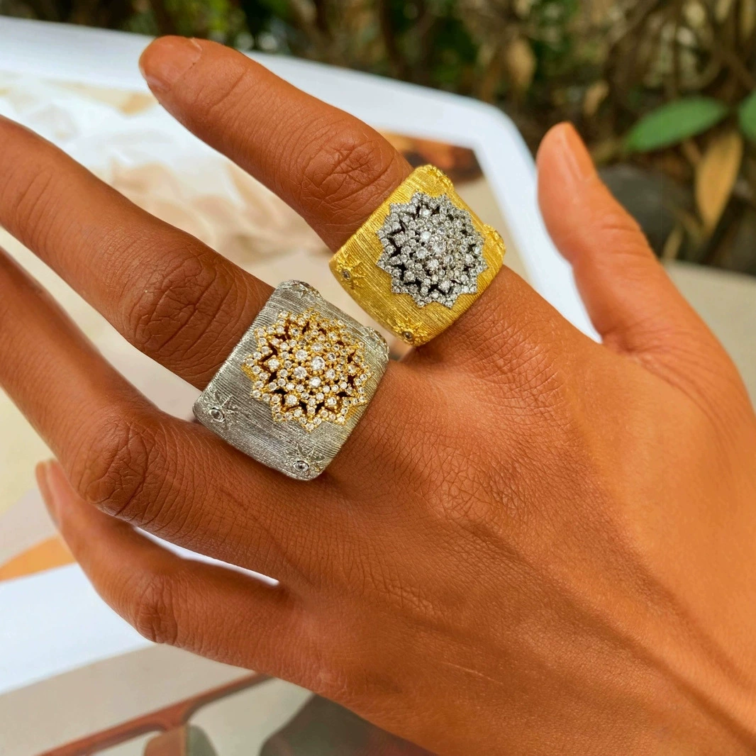 Italian craft brushed bracelet