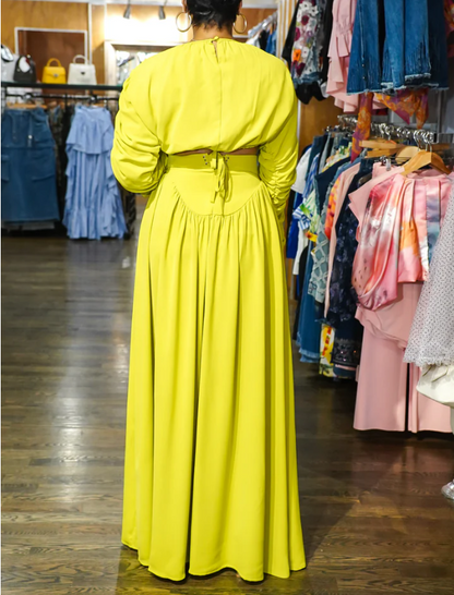 Long Maxi 2Pc Skirt Set