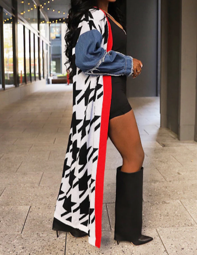 Casual Denim Cardigan