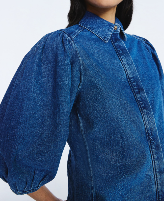 Women's denim shirt