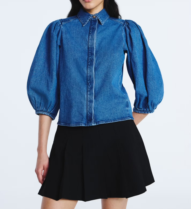 Women's denim shirt