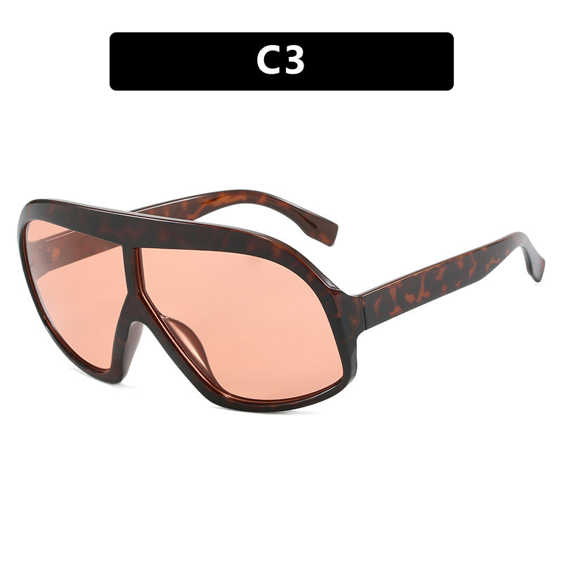 Large Frame Exaggerated Fashion Sunglasses