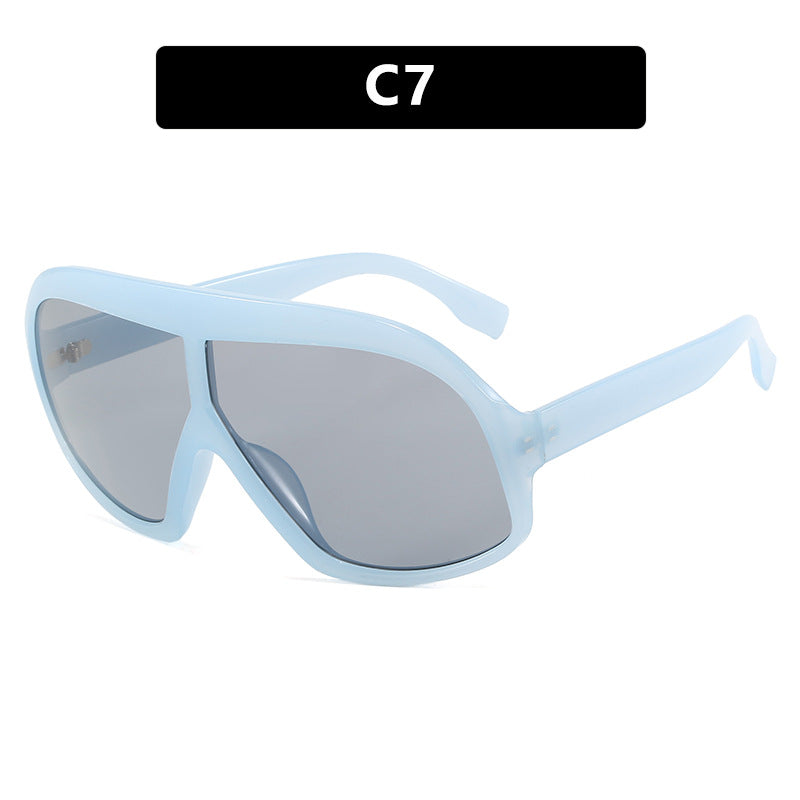 Large Frame Exaggerated Fashion Sunglasses