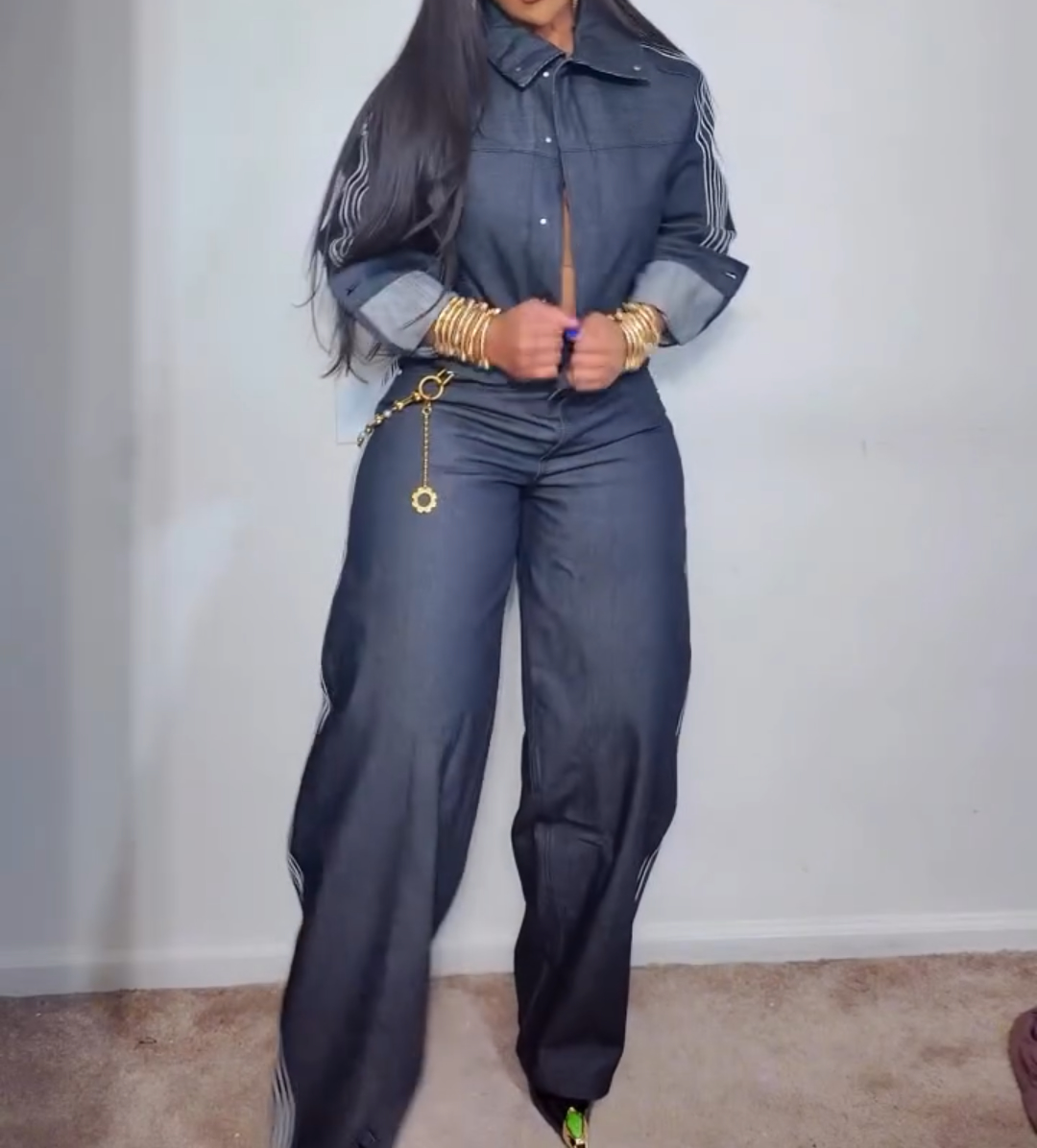 Premium Essentials Denim Set