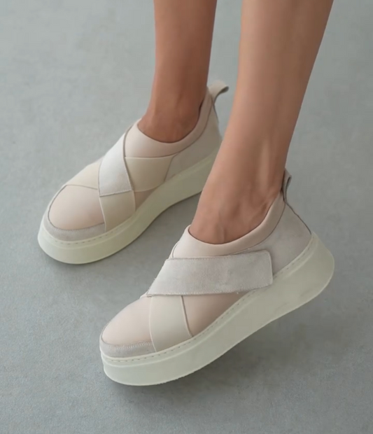 slip-on canvas shoes
