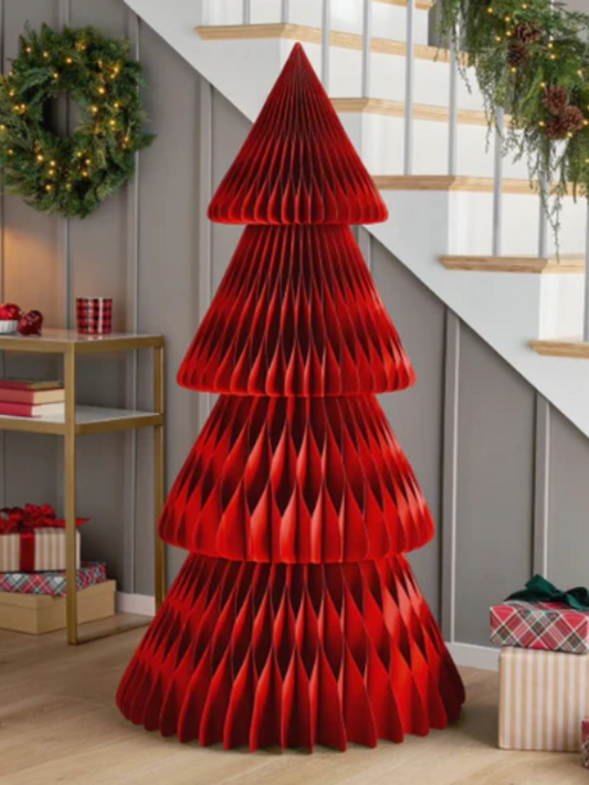 Foldable Honeycomb Christmas Tree