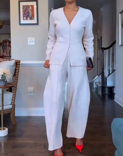 Knitted suit