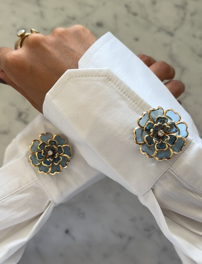 Camellia Fashion Shirt Cuffs